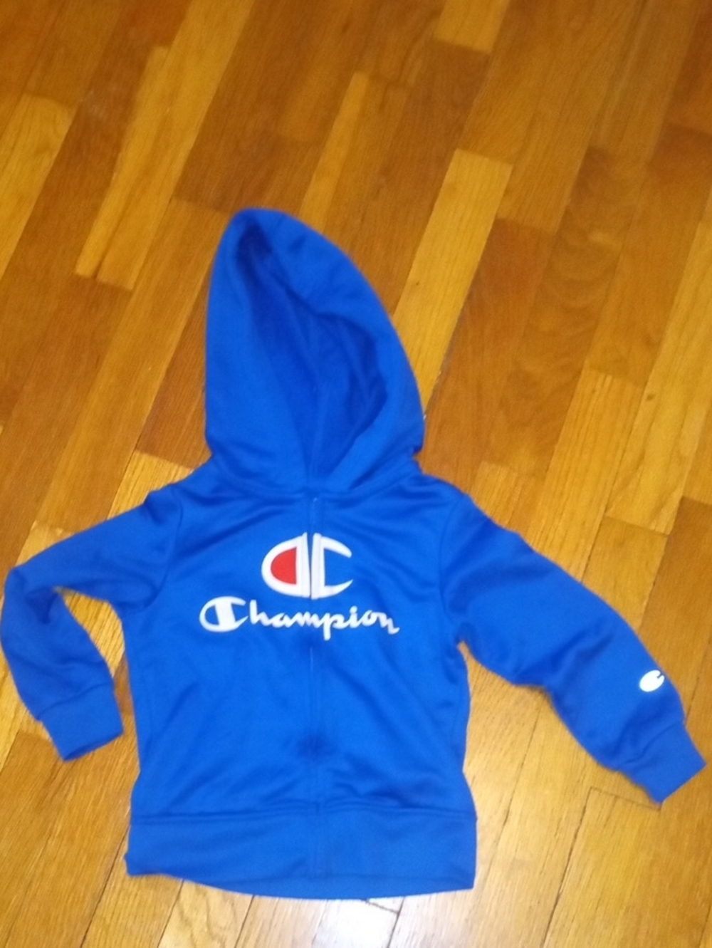 boys 3t royal blue Champion zip up hoodie
